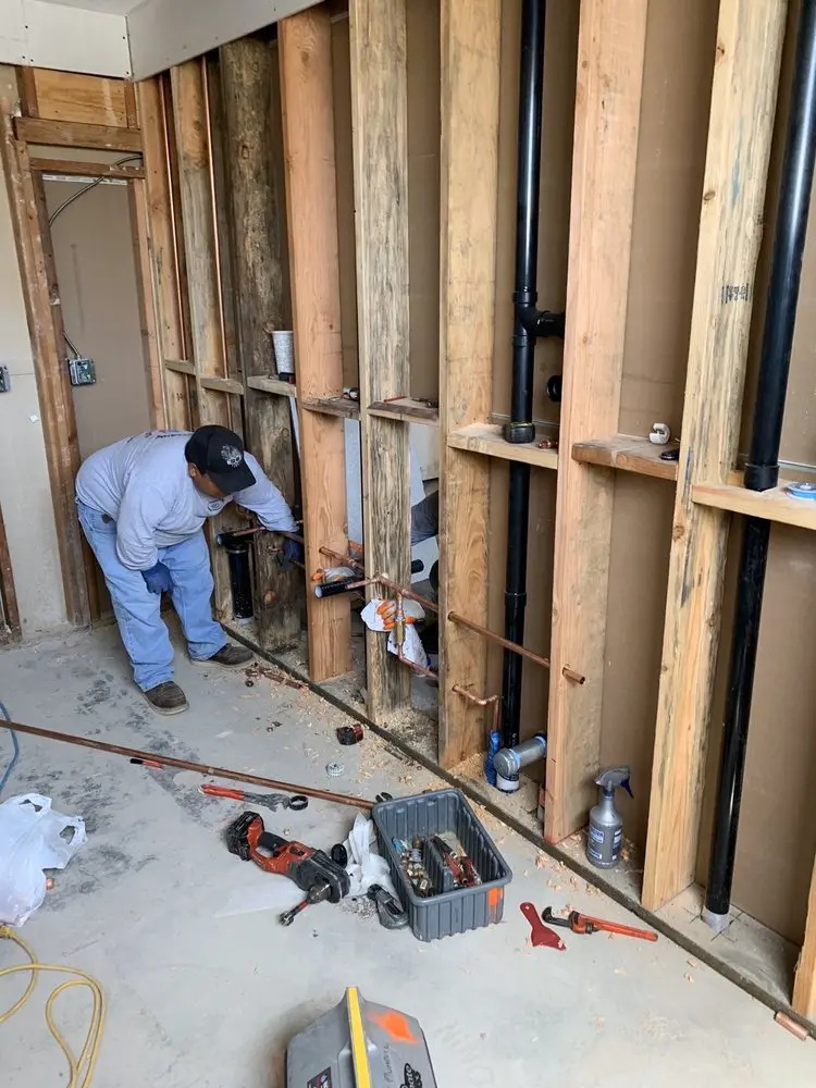 Commercial rough-in plumbing for Gas Line Repair in Carmichael Hill